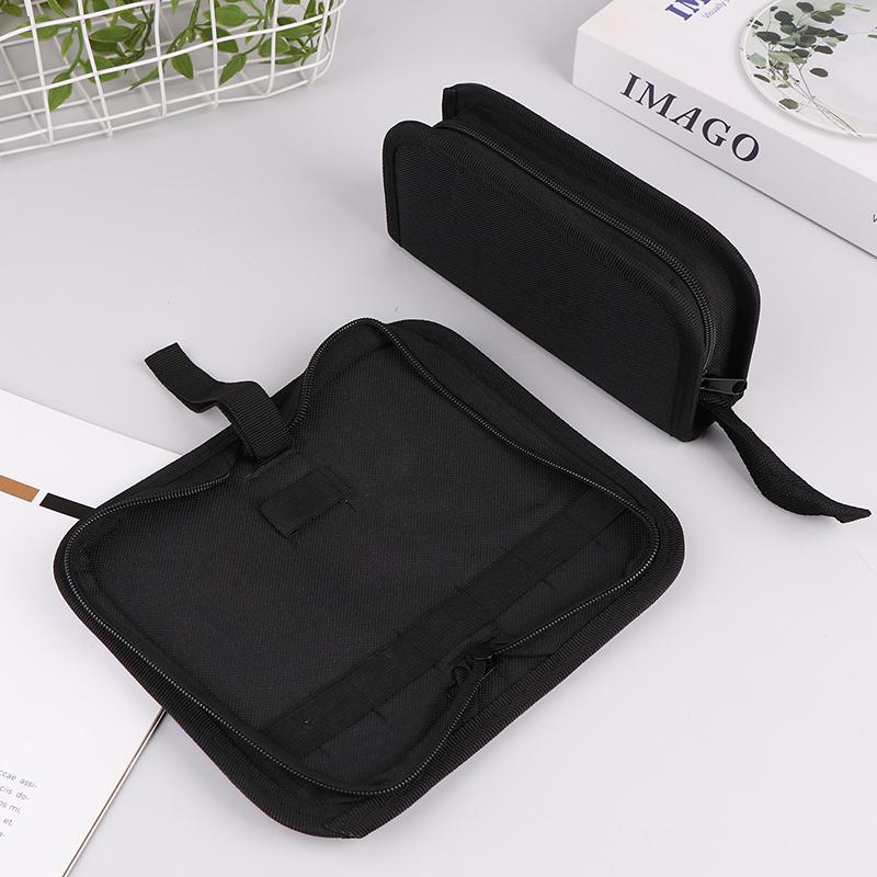 Oxford-Gewebe Werkzeugkoffer Tasche Hardware Reparaturset Utility Aufbewahrung Werkzeugtasche Wasserdichte Werkzeugtasche Reißverschluss Werkzeugtasche
