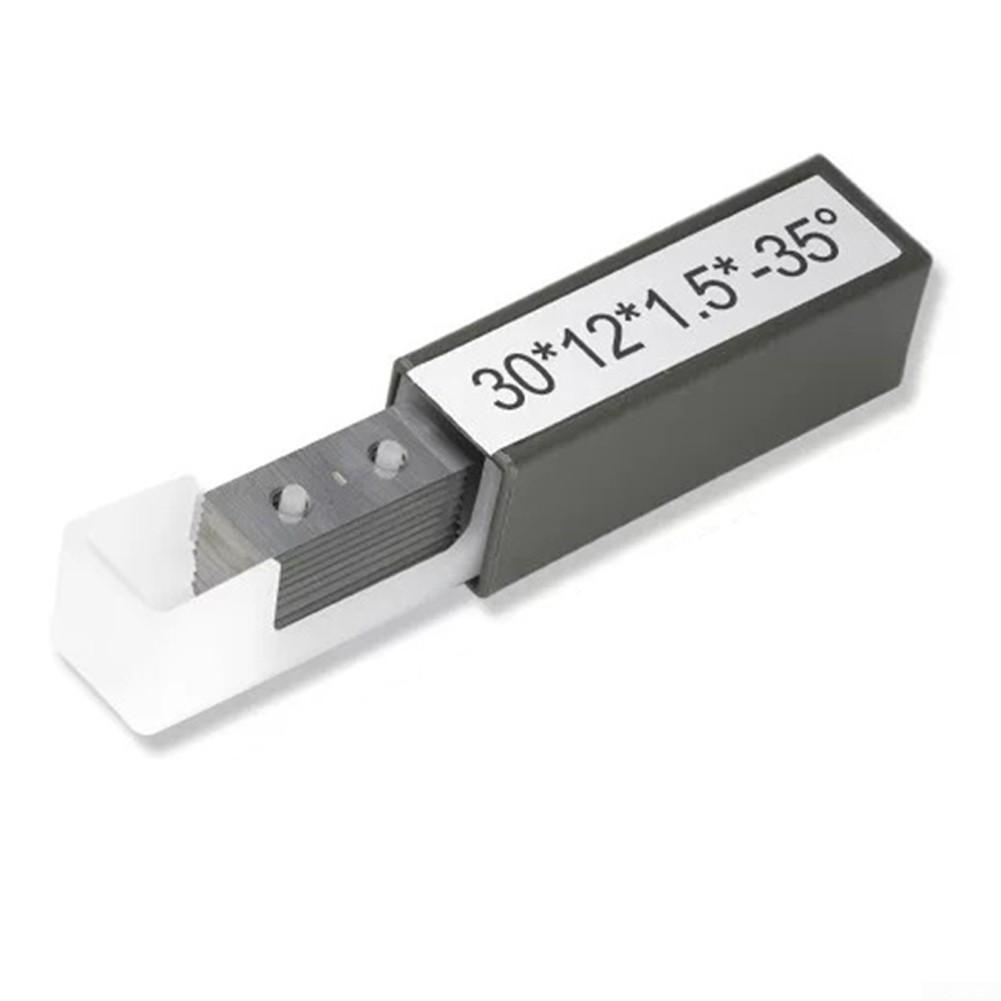 10-pack hårdmetallskär 30x12x1 5 mm för trä svarv skärverktyg