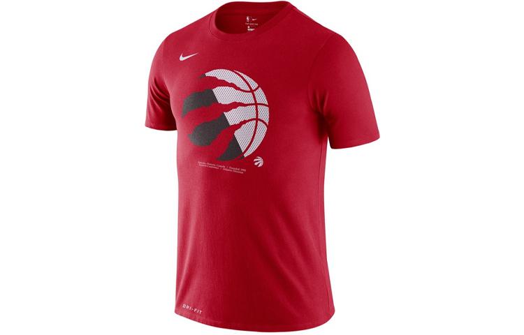 Nike T Shirts Men s Red Crew Neck Moderate Straight Fit AT0450-657 XXL