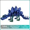 Tirannosauro Rex Stampato 3D Modello di Dinosauro Realistico Articolato Completamente Mobile Regalo di Compleanno Animali Realistici Decorazione da Scrivania