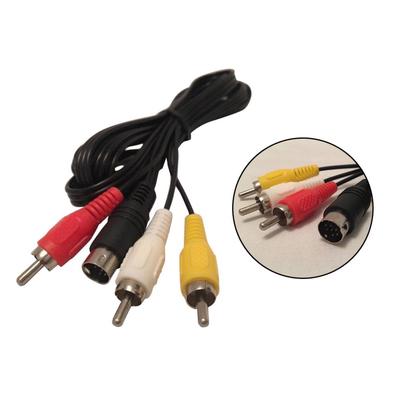 Cavo AV a 9 pin Cavo audio video stereo composito per SEGA Genesis/MD 2 3