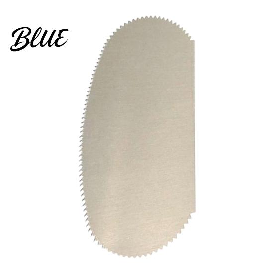 Dough Divider for Bread Stainless Steel Cake Scraper with Multi-faceted Sawtooth Rectangle/Pentagon/Triangle/Semi-circle Shape Cream Smoother