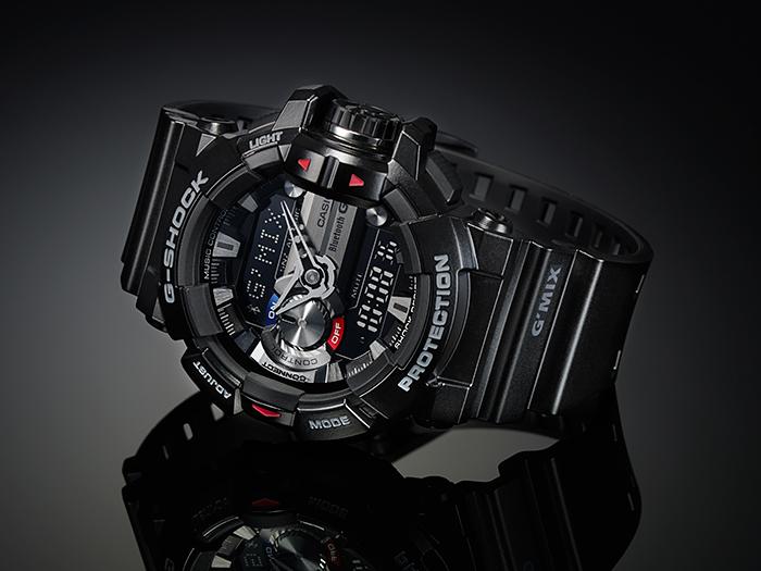 Casio G-SHOCK Herren Resin 200M Wasserdicht Stoßfest Alarm Quarz Uhr GBA-400-1A
