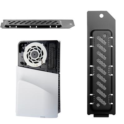 For PS5 Slim SSD Heatsink Dust Cover SSD Extension Slot Radiator Heat Dissipation Breathable Hole Metal Heat Dissipation Cover