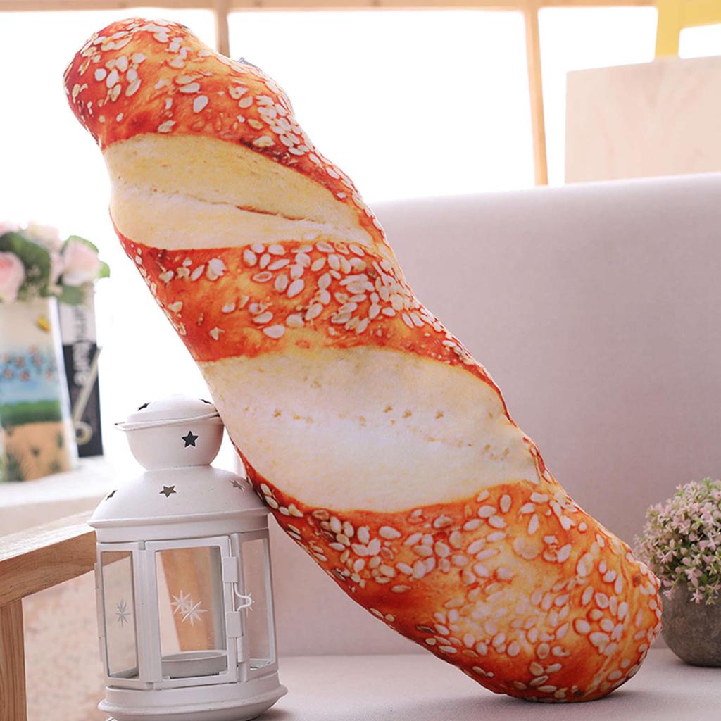 3D Simulation Snack Butter Bread Cushion Pillow for Kids' Birthday Gift