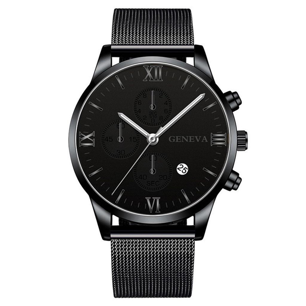 Men's Waterproof Luminous Running Alarm Clock Watch