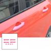 Reversing Mirror Shell Black Rearview Mirror Decorative Body Color Sticker For LEAPMOTOR T03 Front Bar Sticker Car Accessories