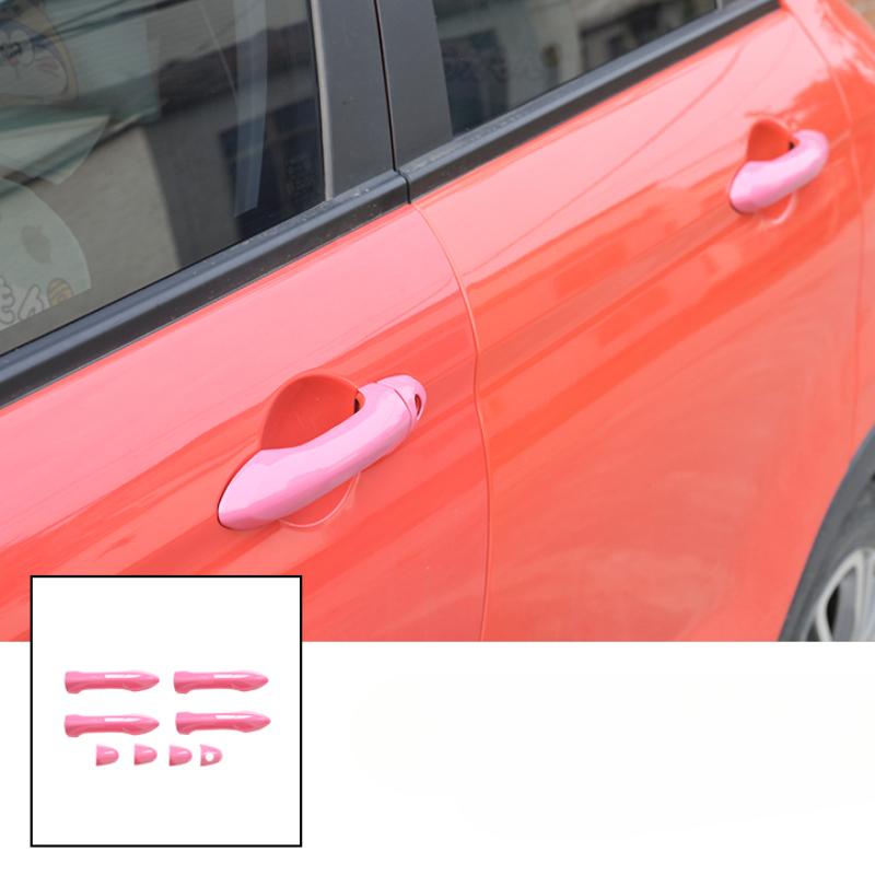 Reversing Mirror Shell Black Rearview Mirror Decorative Body Color Sticker For LEAPMOTOR T03 Front Bar Sticker Car Accessories