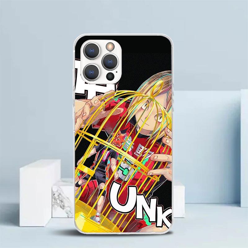 Haikyuu Oya Volleyball Anime Soft Cover for iPhone 16 17 Air 15 14 Pro Max 16E Phone Case 13 Mini 12 11 7 SE 8 Print Pattern Fit