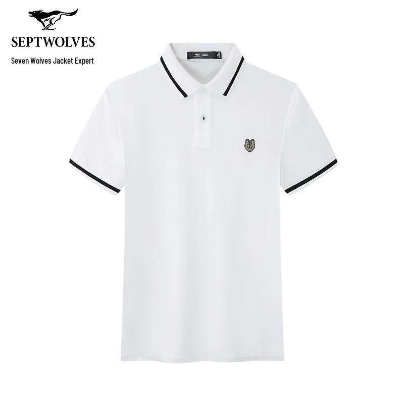 

Septwolves Men s 100% Cotton Short Sleeve Polo Shirt XXL