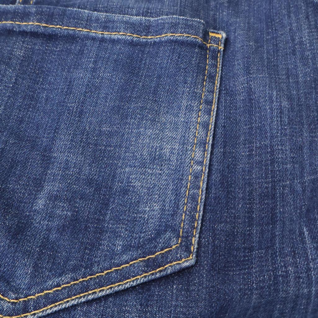 Dsquared2 S74LB0760 Tidy Biker Jeans Bottoms 44 IndigoUsed