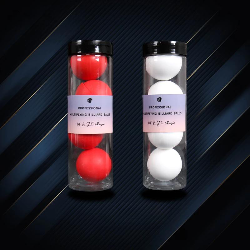 

Professional Multiplying Balls (Dia 44mm) Magic Tricks One to Four Balls Magia Magician Stage Illusions Prop Gimmicks Mentalism червоний