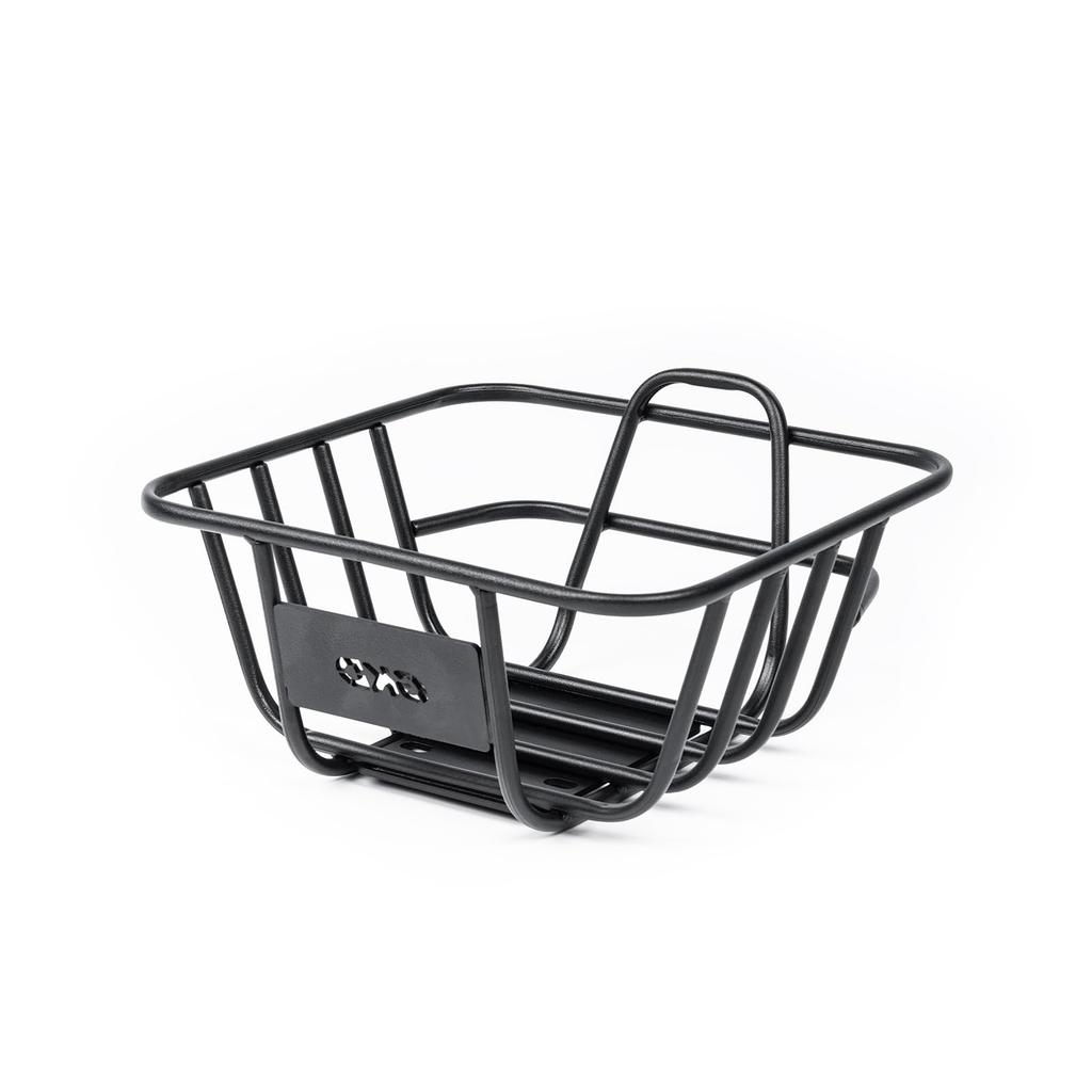 Nextstage Front Carrier for Super Cub, Cross Cub (50, 110), Front Basket, Motorcycle Basket, Black Metal, Durable, Integrated, Cargo Rack, Exterior