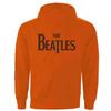 The Beatles Unisex-Erwachsene Drop T Logo Kapuzenpullover mit durchgehendem Reißverschluss
