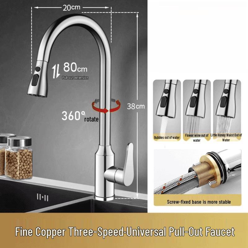 Handun Kitchen Pull-Out Faucet