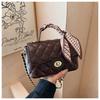 Rhombus Chain Bag Women's Autumn and Winter New Casual Niche Messenger Bag Portable Small Square Bag
