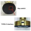 Rechargeable Retro Table Lamp Metal Touch Decor for Bar Coffee Table Restaurant Decoration Light Desk LED Night Lights Bedroom