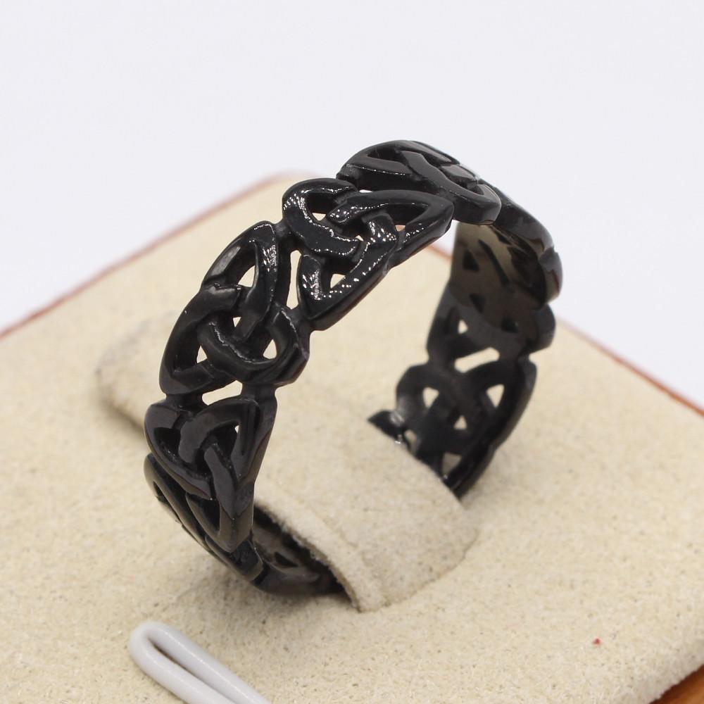 2026 Европейские и американские Персонализированные Ретро Полые Викинги Кельтские Мужские Ювелирные Изделия Аксессуары Кольцо No. 12