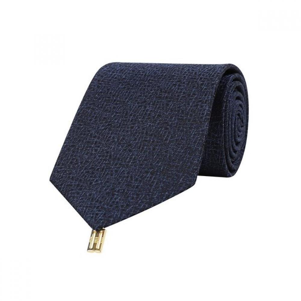 DakS Men S Cubic One Point Tie Dmg1acf1006n1 navy