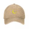 Cresent Moon Baseball Cap Beach Golf Hat Custom Cap Dropshipping Unisex Golf Wear Womens