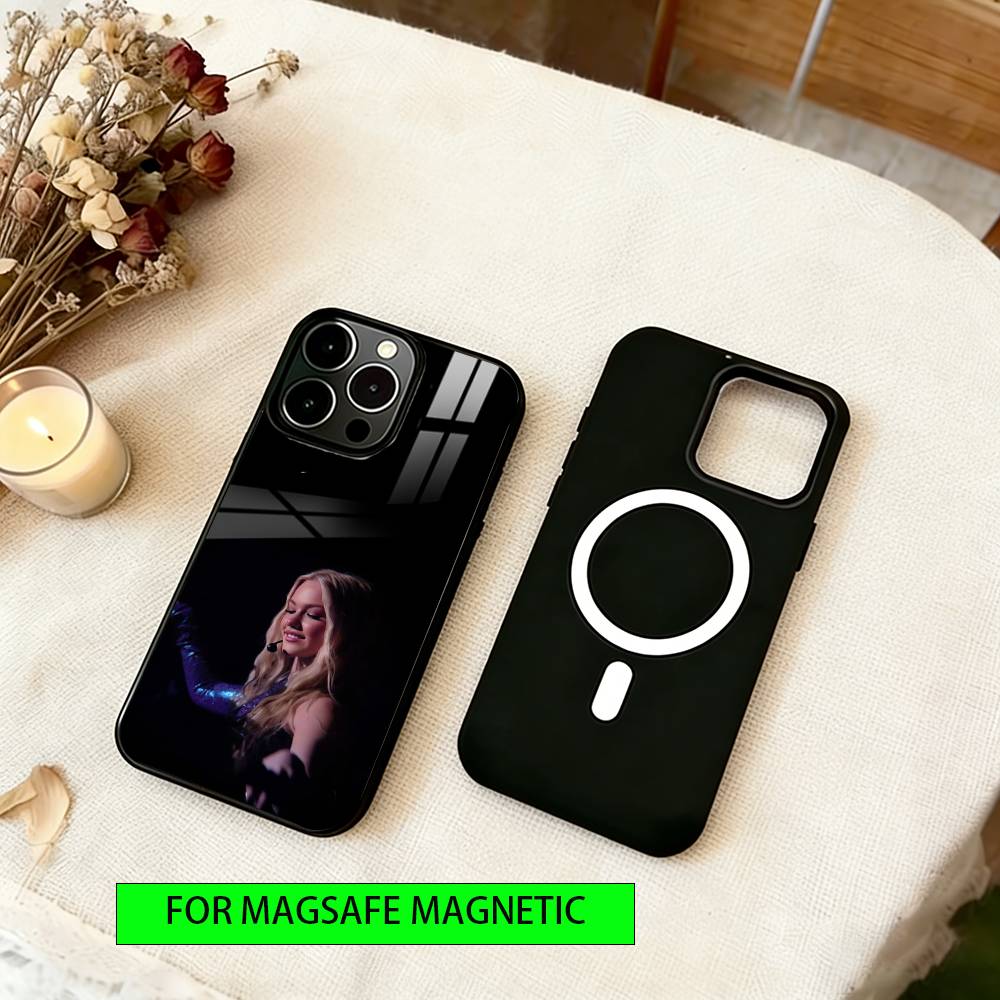 Coque de téléphone Freya S-Skye Pour iPhone17,16,15,14,13,12,11 Plus,Pro Magnétique Pour Magsafe Chargement Sans Fil