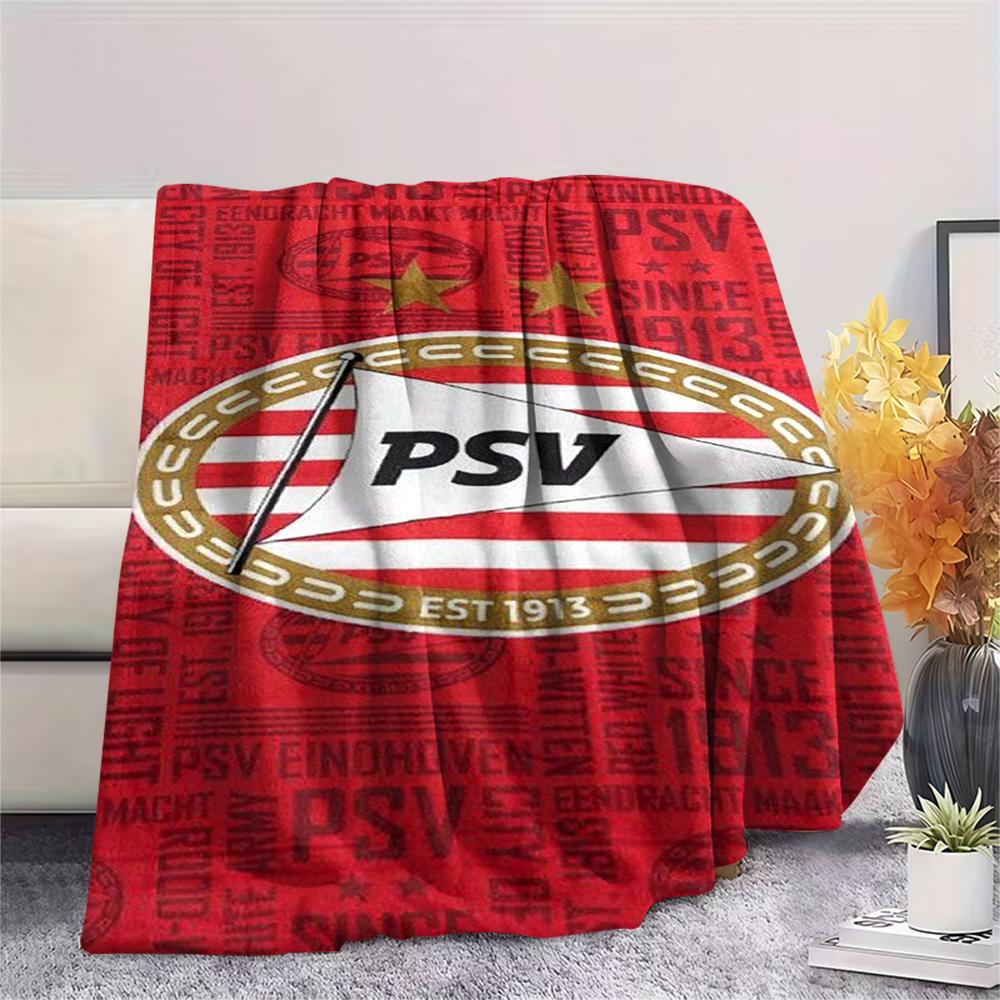 1PC Philips Sport Vereniging Patterned Flannel Blanket Suitable For All Seasons for Home Decor Warmth and Comfort Gifts Holiday Present
