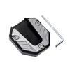 Kickstand Extender Motorcycle Side Stand Pad Aluminum Alloy Enlarged Base