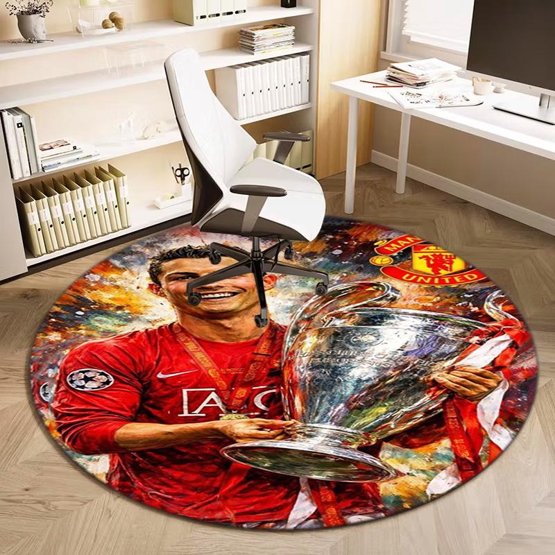 Cristiano Ronaldo Glory Carpet Living Room And Bedroom Mats Suitable For All Seasons Christmas Gifts Art Protective Pad