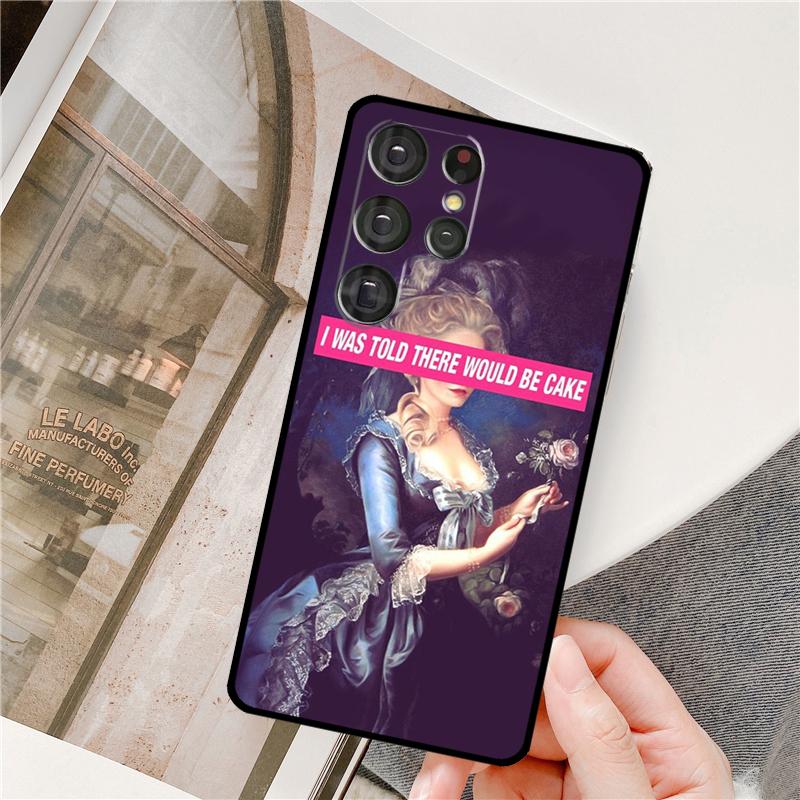 Marie Antoinette Phone Case For Samsung Galaxy S24 Ultra S9 S10 S20 S21 S22 S23 Plus S24 FE S25 Ultra Cover