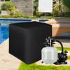 Year-Round Sand Filter Pump Pool Cover, Heavy-Duty Pull-Closure, All-Weather Protection for Above-Ground Pools & Spa Systems