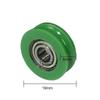 10Pcs Stainless Steel U-Groove Guide Pulley 5mm Guide Wheel  for Driving Machinery