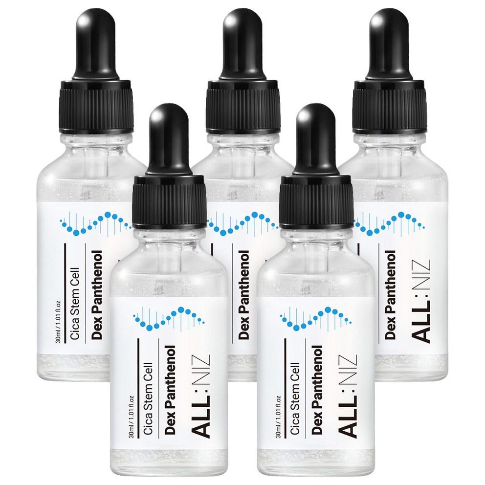 [Allneeds] Cica Stem Cell Dexpanthenol Skin Regeneration High Moisturizing Ampoule, 30ml, 5ea