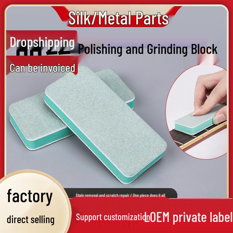Electric Bass Guitar Fret Sanding Block for Rust & Oxidation Removal and Maintenance