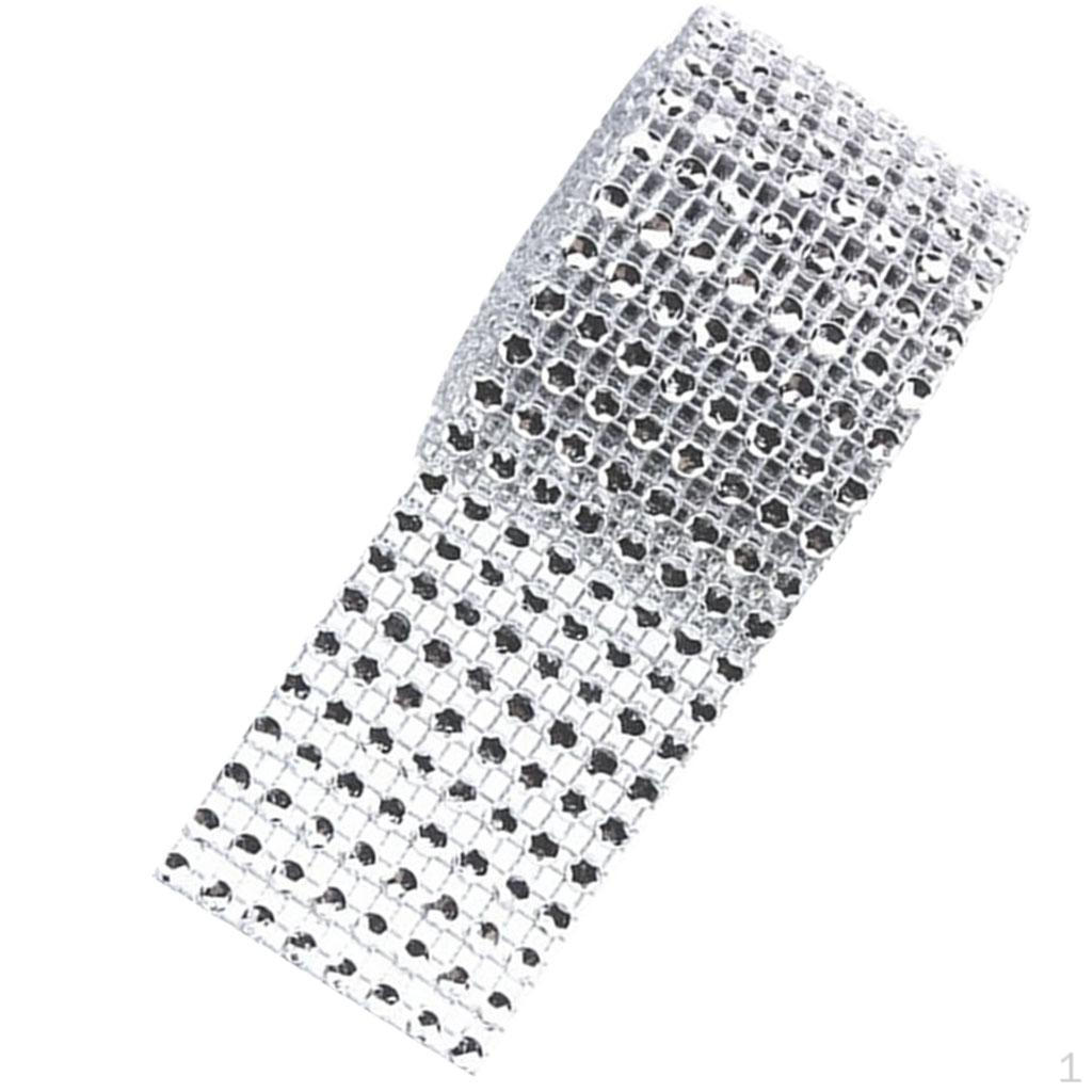 

Ленточная упаковка, сверкающее украшение для изготовления ювелирных изделий в спальне и гостиной серебряный