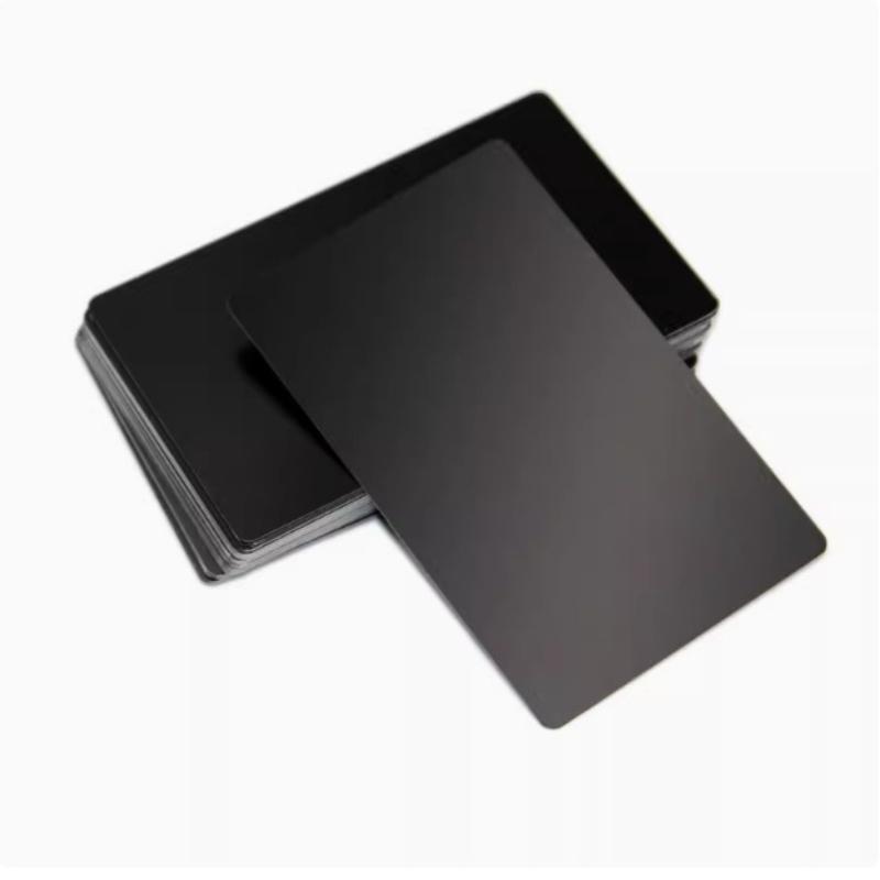 50 Pcs Laser Engraving Blanks Aluminum Sheet Laser Engraving Business Card Multipurpose Diy Gift Cards