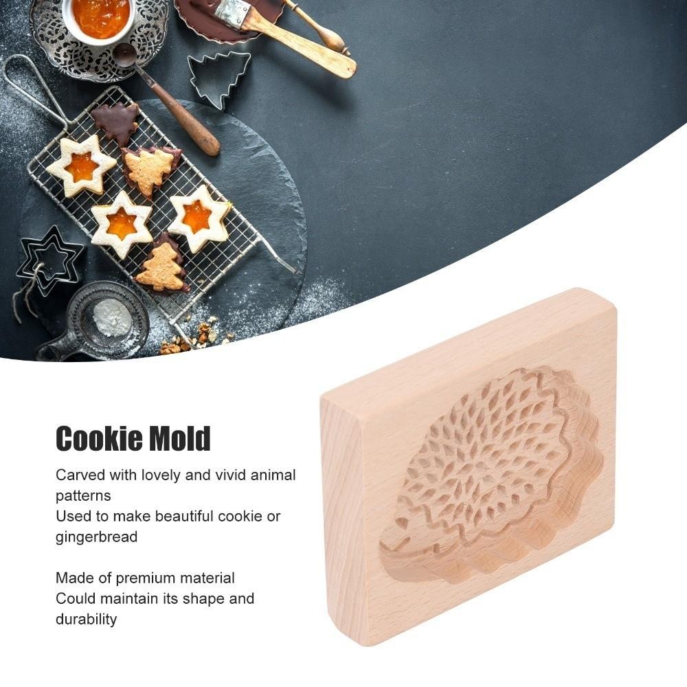 Sparrow Cat Sheep Hedgehog Horse Animal Cookie Mold Smooth Surface Cookie Cutter  Home Baking