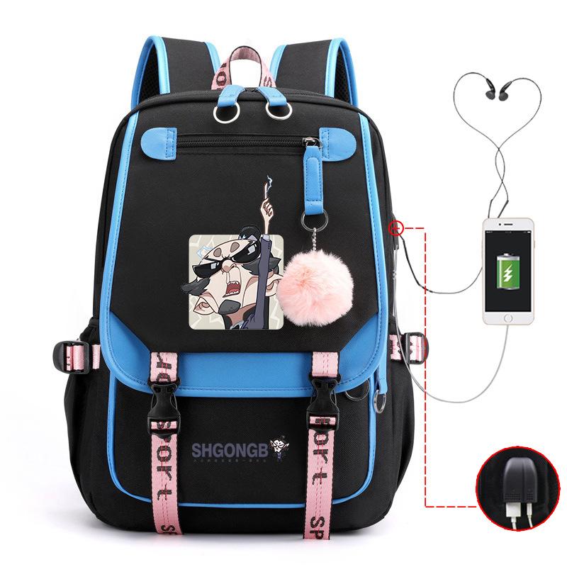 Movie Shengong Leopard Shiji Empress Cartoon School Bag Primary and Secondary School School Bag Large Capacity Campus Versatile Leisure Backpack