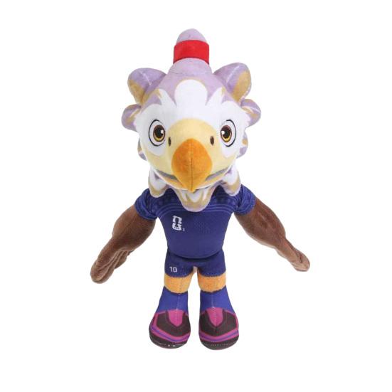 

Mascot Plush Stuffed Animal, Football Plush Doll, Soft Collectible Toy for Fans, FIFA Memorabilia Plush for Display Gifting And Cheering eagle