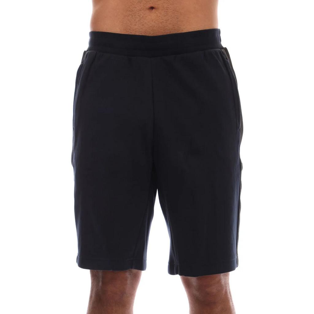 Emporio Armani Męskie szorty z mieszanki bawełny z logo