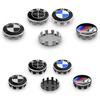 4pcs 56mm/68mm Car Logo Badge Wheel Hub Center Cover EmblemAccessories For BMW Edition M1 M2 M3 M4 M5 M6 X7M X2M X3M X4M X5M X6M