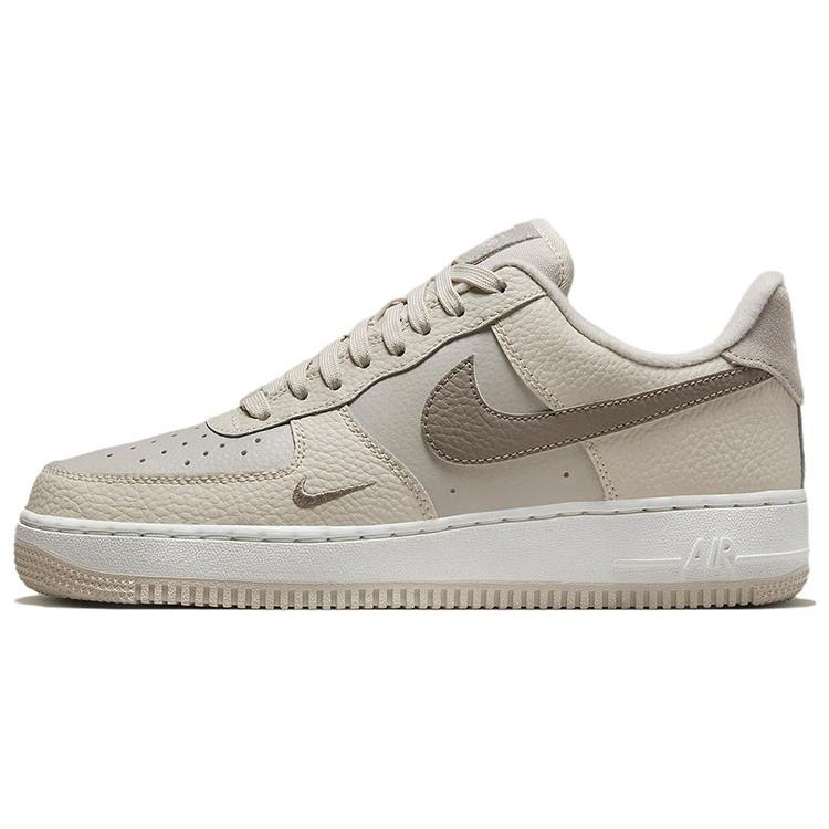Nike Womens Air Force 1 Low '07 'Moon Fossil' (women's sizes) Light Orewood Brown / Light Iron Ore / Summit White / Moon Fossil Skate Shoes