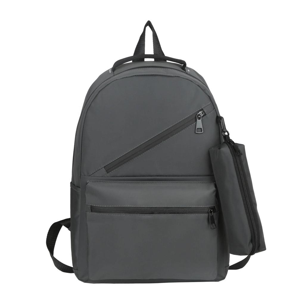 Backpack Oxford Cloth Student Backpack Large Capacity Pencil Bag Casual Backpack Versatile for Men and Women