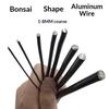 1/2Pcs Garden Plant Support Aluminum Wire Bonsai Training Wire For Diy Bonsai Craft Climbing Vine Tree Shaping Gardening Tool