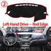 For Hyundai Tucson 2015 2016 2017 2018 Dash Mat Sun Shade Anti-UV Carpets Car Accessories Car Dashboard Cover