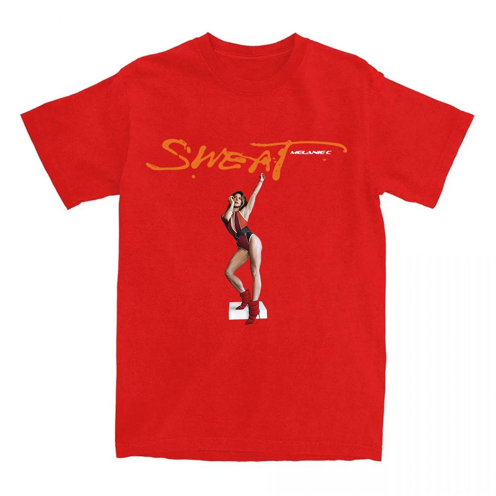 Print Clothes Melanie C Sweat Album Printing T-shirt Unisex Streetwear Cotton Short Sleeve Loose Tshirts Graphic Clothing
