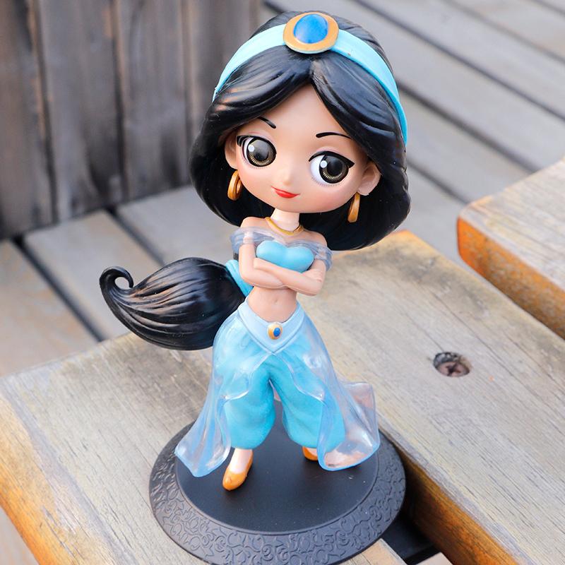 Princess Ariel Rapunzel Cinderella Mermaid Anna Elsa Belle Sofia Snow White Mulan The Little Mermaid Figure Toys Kid Gift