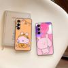 Asamimichaan Asleep Cute Asamimi Phone Case For Samsung S 24 Fe 25 Ultra Plus 20 Lite 21 30 22 23 24 22 Ultra 5G Fundas