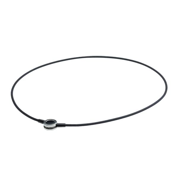 

Ожерелье phiten RAKUWA Neck Metax Push Type II, серебро x черный, 50 см