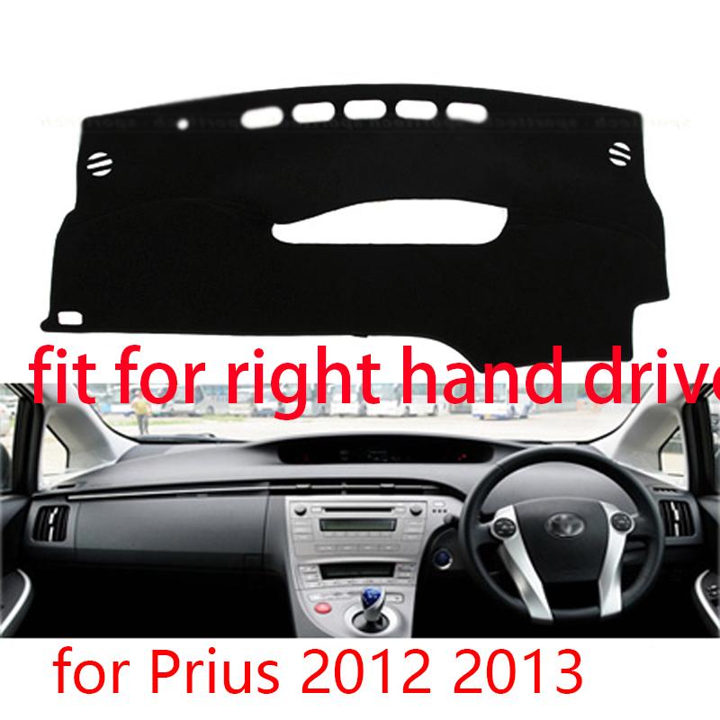 

Для Toyota Prius 2012 2013 Автомобильные коврики на панель приборов для праворульных и леворульных автомобилей, коврик, солнцезащитная накладка, подушка, ковры, аксессуары Red Edge