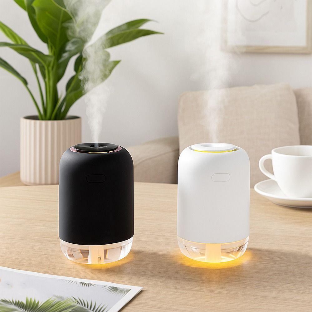 Silent Operation Portable Mini Humidifier 240ml Capacity Cool Mist Humidifier Office